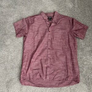 HURLEY ONE AND ONLY STRETCH SHORT SLEEVE SHIRT